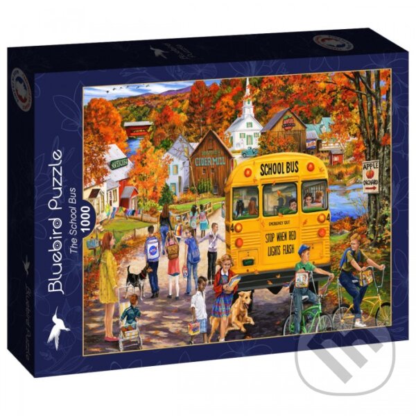 Puzzle: Puzzle Školský autobus (Bluebird). Bluebird, 2025 Puzzle: Puzzle Školský autobus (Bluebird). Bluebird, 2025