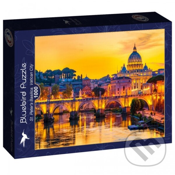 Puzzle: Puzzle Bazilika svätého Petra, Vatikán (Bluebird). Bluebird, 2025 Puzzle: Puzzle Bazilika svätého Petra, Vatikán (Bluebird). Bluebird, 2025