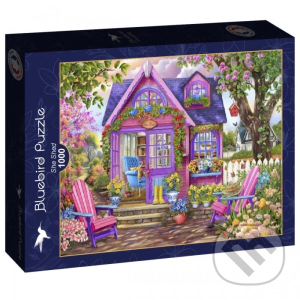 Puzzle: Puzzle She Shed (Bluebird). Bluebird, 2025 Puzzle: Puzzle She Shed (Bluebird). Bluebird, 2025