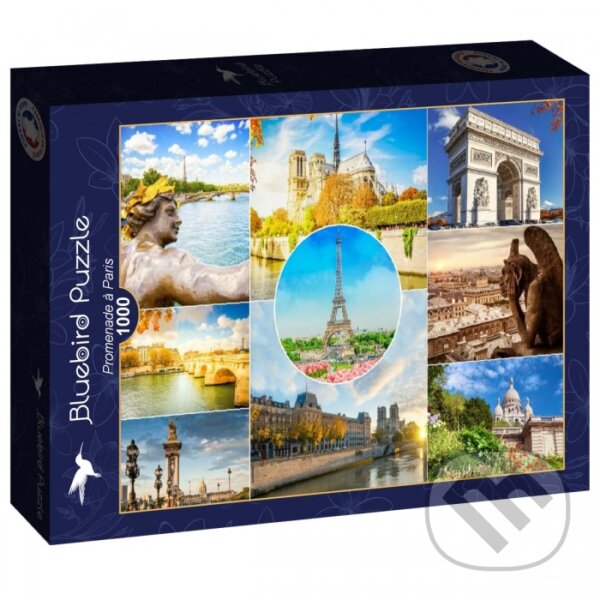 Puzzle: Puzzle Promenáda v Paríži (Bluebird). Bluebird, 2025 Puzzle: Puzzle Promenáda v Paríži (Bluebird). Bluebird, 2025