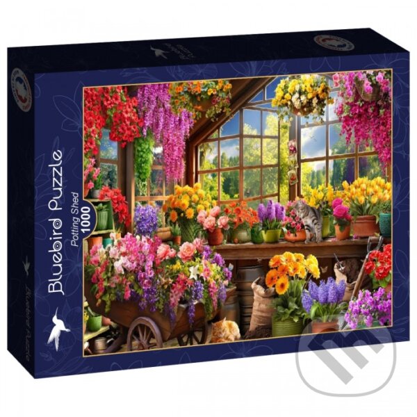 Puzzle: Puzzle Kôlňa na zalievanie (Bluebird). Bluebird, 2025 Puzzle: Puzzle Kôlňa na zalievanie (Bluebird). Bluebird, 2025