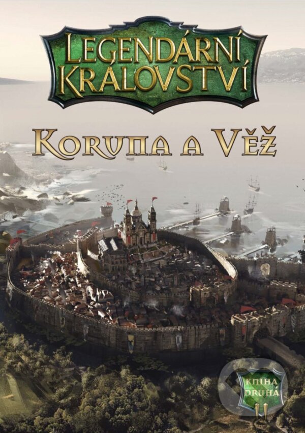 Kniha: Koruna a věž (gamebook) (Oliver Hulme). Mytago, 2025 Kniha: Koruna a věž (gamebook) (Oliver Hulme). Mytago, 2025