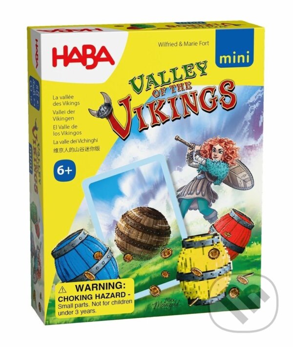 Společenská hra: Údolie Vikingov Mini (Haba). Haba, 2025 Společenská hra: Údolie Vikingov Mini (Haba). Haba, 2025