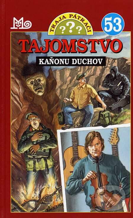 Kniha: Traja pátrači 53 - Tajomstvo kaňonu duchov (Slovenské pedagogické nakladateľstvo - Mladé letá). Slovenské pedagogické nakladateľstvo - Mladé letá, 2007 Kniha: Traja pátrači 53 - Tajomstvo kaňonu duchov (Slovenské pedagogické nakladateľstvo - Mladé letá). Slovenské pedagogické nakladateľstvo - Mladé letá, 2007
