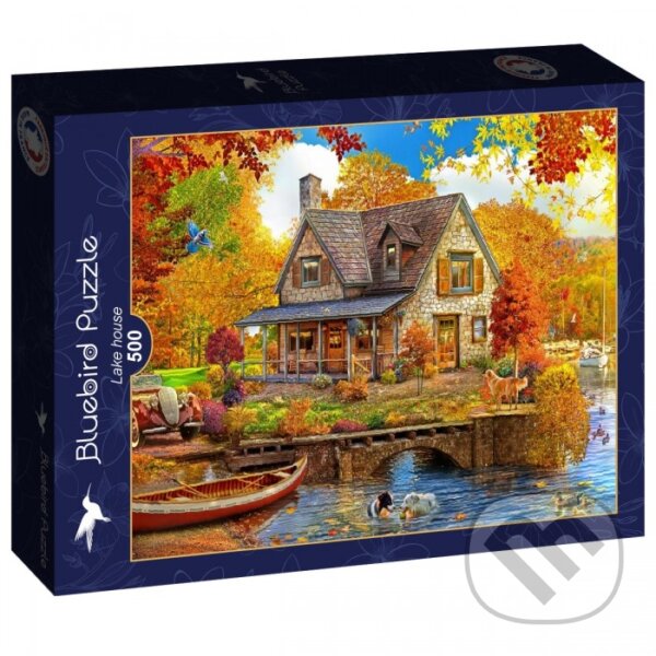 Puzzle: Puzzle Dom pri jazere (Bluebird). Bluebird Puzzle: Puzzle Dom pri jazere (Bluebird). Bluebird