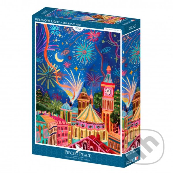 Puzzle: Puzzle Svetlo ohňostroja (Millie Putland). Pieces & Peace, 2025 Puzzle: Puzzle Svetlo ohňostroja (Millie Putland). Pieces & Peace, 2025