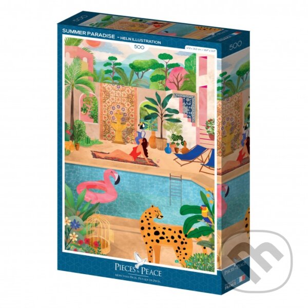 Puzzle: Puzzle Letný raj (Pieces & Peace). Pieces & Peace, 2025 Puzzle: Puzzle Letný raj (Pieces & Peace). Pieces & Peace, 2025