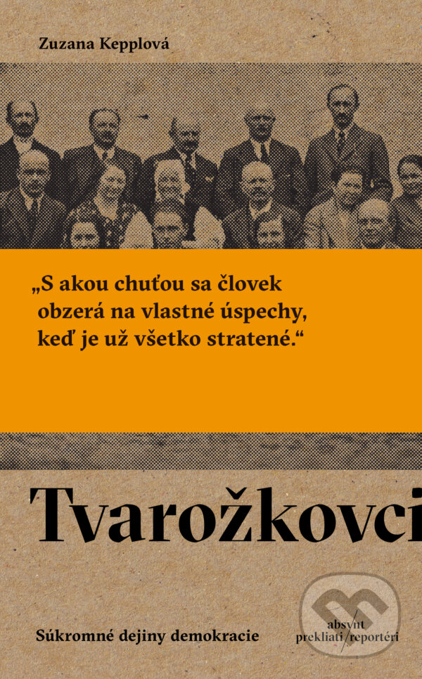 E-kniha: Tvarožkovci (Zuzana Kepplová). Absynt, 2025 E-kniha: Tvarožkovci (Zuzana Kepplová). Absynt, 2025