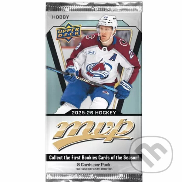 Spoločenská hra: Upper Deck NHL 2025-26 MVP Hobby booster (Upper Deck). Upper Deck Spoločenská hra: Upper Deck NHL 2025-26 MVP Hobby booster (Upper Deck). Upper Deck