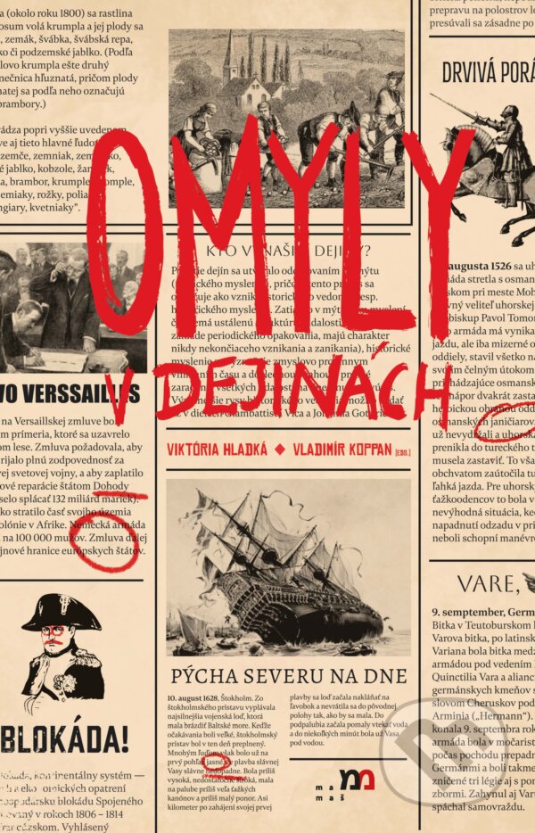 E-kniha: Omyly v dejinách (Viktória Hladká a Vladimír Koppan). mamaš, 2025 E-kniha: Omyly v dejinách (Viktória Hladká a Vladimír Koppan). mamaš, 2025