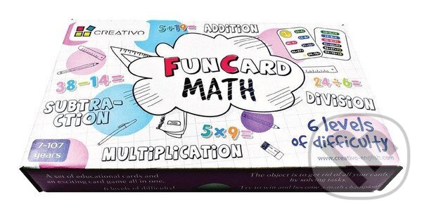 Kniha: Fun Card Math (Addition, Subtraction, Multiplication, Division) (Creativo). Creativo Kniha: Fun Card Math (Addition, Subtraction, Multiplication, Division) (Creativo). Creativo