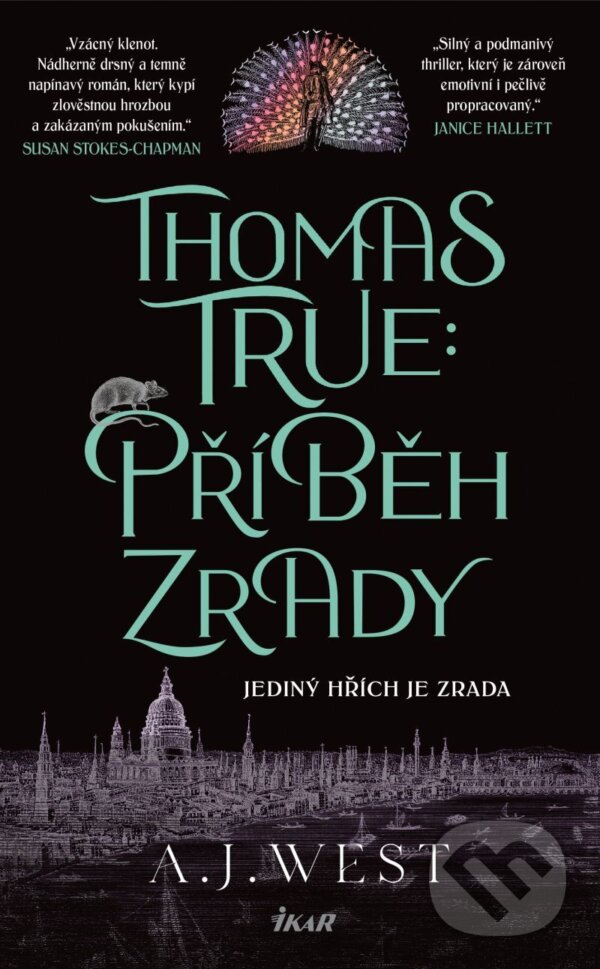 E-kniha: Thomas True: Příběh zrady (A. J. West). Kalibr, 2025 E-kniha: Thomas True: Příběh zrady (A. J. West). Kalibr, 2025