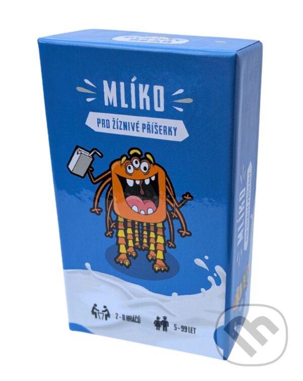 Společenská hra: Mlíko (Adéla Hájková). Dummy Bear, 2025 Společenská hra: Mlíko (Adéla Hájková). Dummy Bear, 2025