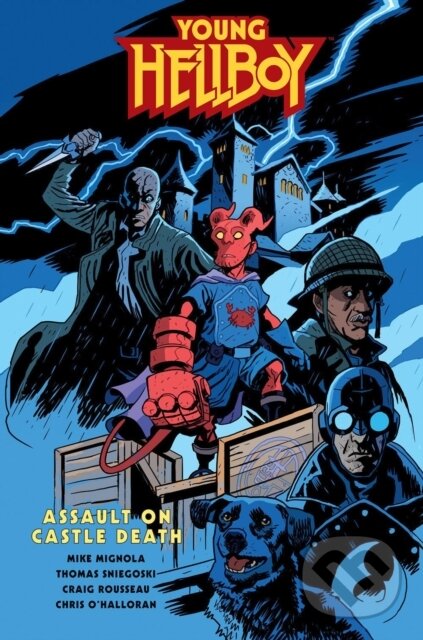 Kniha: Young Hellboy: Assault on Castle Death (Mike Mignola a Thomas E. Sniegoski). , 2023 Kniha: Young Hellboy: Assault on Castle Death (Mike Mignola a Thomas E. Sniegoski). , 2023