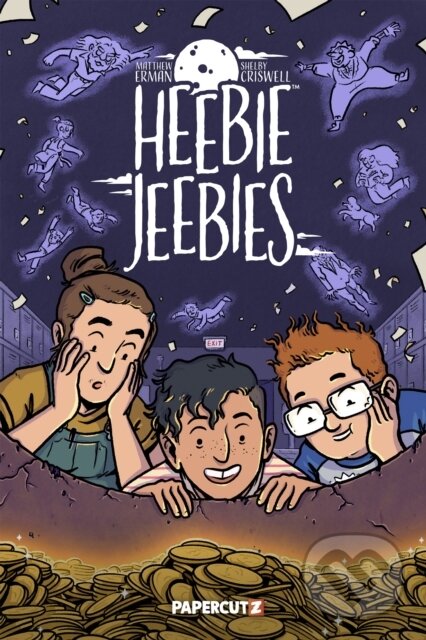 Kniha: Heebie Jeebies (Matthew Erman). Papercutz, 2024 Kniha: Heebie Jeebies (Matthew Erman). Papercutz, 2024