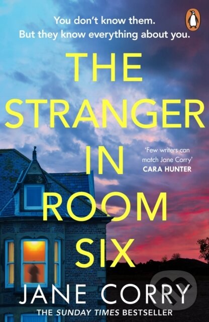 Kniha: The Stranger in Room Six (Jane Corry). Penguin Books, 2025 Kniha: The Stranger in Room Six (Jane Corry). Penguin Books, 2025