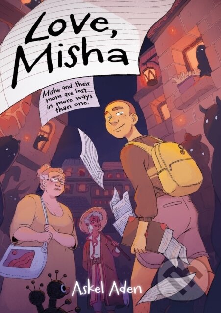 Kniha: Love, Misha (Askel Aden). First Second, 2025 Kniha: Love, Misha (Askel Aden). First Second, 2025