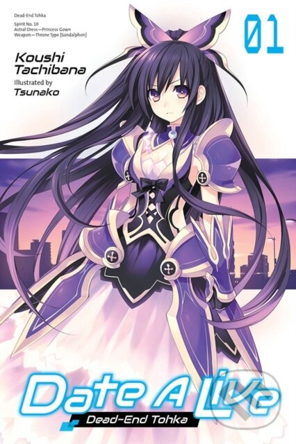 Kniha: Date A Live, Vol. 1 (light novel) (Koushi Tachibana a Tsunako Tsunako). Yen Press, 2021 Kniha: Date A Live, Vol. 1 (light novel) (Koushi Tachibana a Tsunako Tsunako). Yen Press, 2021