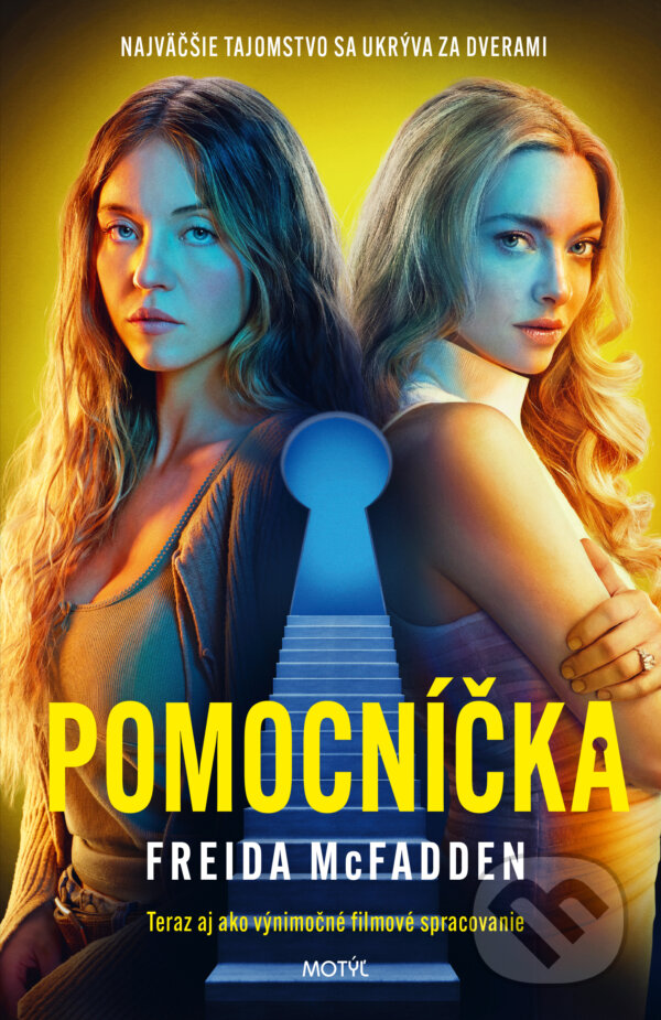 Kniha: Pomocníčka (Freida McFadden). Motýľ, 2025 Kniha: Pomocníčka (Freida McFadden). Motýľ, 2025