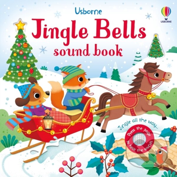 Kniha: Jingle Bells Sound Book (Sam Taplin). Usborne, 2025 Kniha: Jingle Bells Sound Book (Sam Taplin). Usborne, 2025