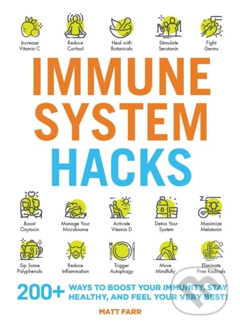 Kniha: Immune System Hacks (Matt Farr). Adams Media, 2021 Kniha: Immune System Hacks (Matt Farr). Adams Media, 2021
