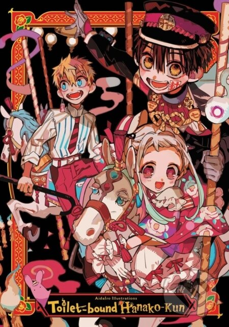 Kniha: AidaIro Illustrations: Toilet-bound Hanako-kun (AidaIro AidaIro, Phil Christie, Athena Nibley a Alethea Nibley). Yen Press, 2021 Kniha: AidaIro Illustrations: Toilet-bound Hanako-kun (AidaIro AidaIro, Phil Christie, Athena Nibley a Alethea Nibley). Yen Press, 2021