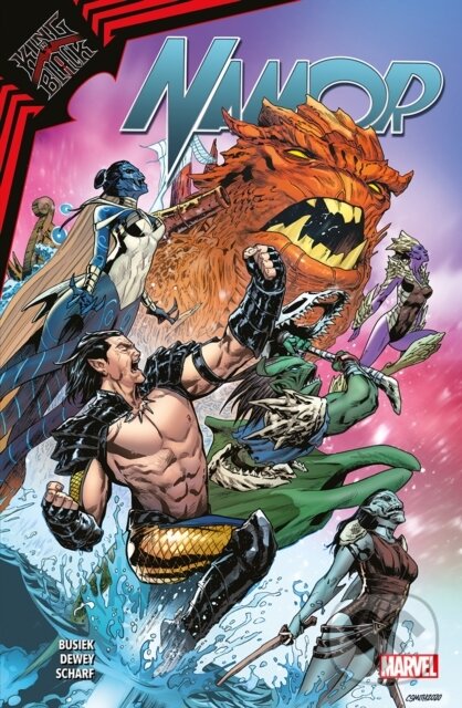 Kniha: King in Black: Namor (Kurt Busiek). Panini Books, 2022 Kniha: King in Black: Namor (Kurt Busiek). Panini Books, 2022