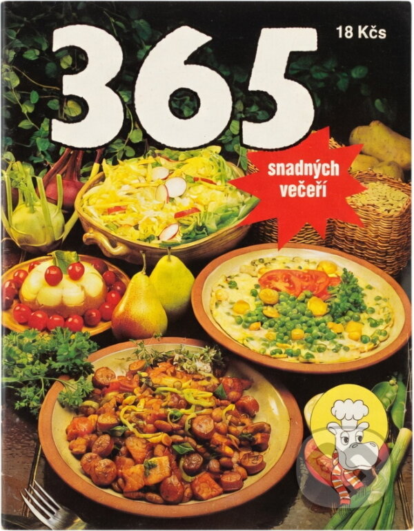Kniha: 365 snadných večeří (Jana Frolíková). Merkur, 1991 Kniha: 365 snadných večeří (Jana Frolíková). Merkur, 1991