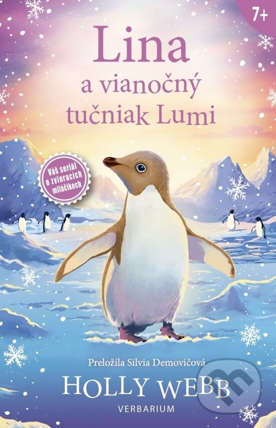 Kniha: Lina a vianočný tučniak Lumi (Holly Webb). Verbarium, 2025 Kniha: Lina a vianočný tučniak Lumi (Holly Webb). Verbarium, 2025