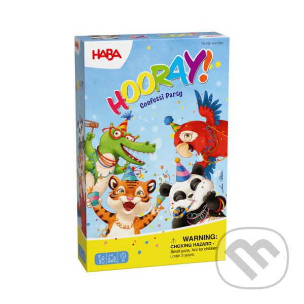 Společenská hra: Hurá Párty (Haba). Haba, 2025 Společenská hra: Hurá Párty (Haba). Haba, 2025