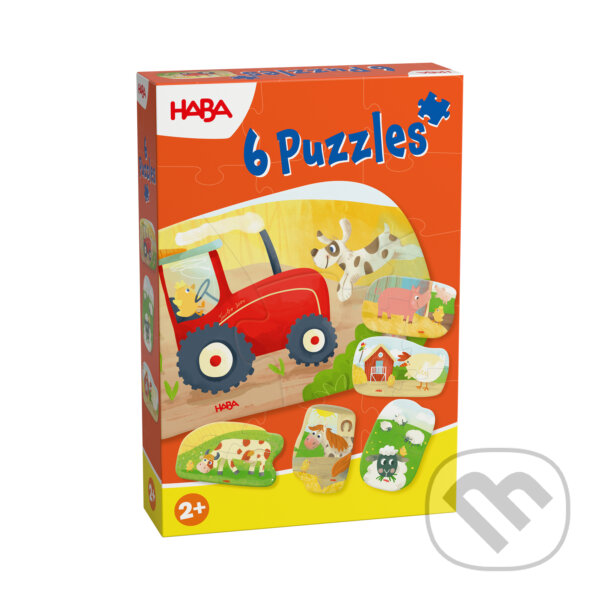 Puzzle: Farma 6 ks (Haba). Haba, 2025 Puzzle: Farma 6 ks (Haba). Haba, 2025