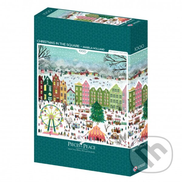 Puzzle: Puzzle Vianoce na námestí (Pieces & Peace). Pieces & Peace, 2025 Puzzle: Puzzle Vianoce na námestí (Pieces & Peace). Pieces & Peace, 2025