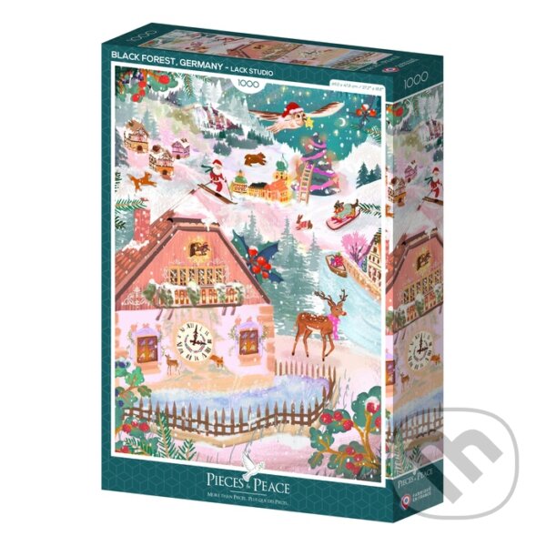 Puzzle: Puzzle Čierny les, Nemecko (Pieces & Peace). Pieces & Peace, 2025 Puzzle: Puzzle Čierny les, Nemecko (Pieces & Peace). Pieces & Peace, 2025