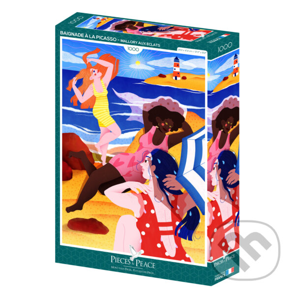 Puzzle: Puzzle Baignade à la Picasso (Pieces & Peace). Pieces & Peace, 2025 Puzzle: Puzzle Baignade à la Picasso (Pieces & Peace). Pieces & Peace, 2025