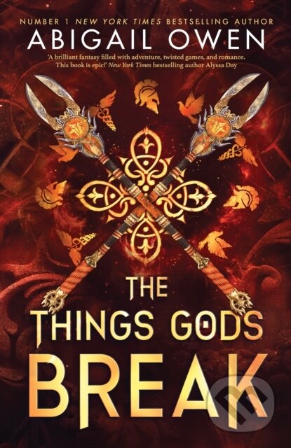 Kniha: The Things Gods Break (Abigail Owen). Penguin Books, 2025 Kniha: The Things Gods Break (Abigail Owen). Penguin Books, 2025