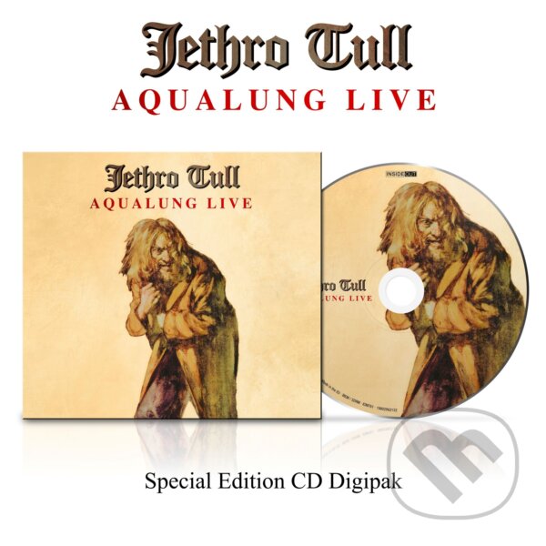 Hudobné CD: Jethro Tull: Aqualung Live CD (SONY - International). SONY - International, 2025 Hudobné CD: Jethro Tull: Aqualung Live CD (SONY - International). SONY - International, 2025
