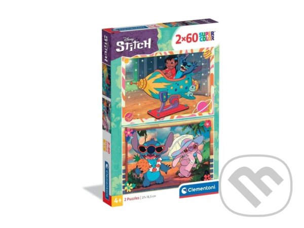 Puzzle: PUZZLE 2X60 STITCH 2025 (Disney). Disney, 2025 Puzzle: PUZZLE 2X60 STITCH 2025 (Disney). Disney, 2025