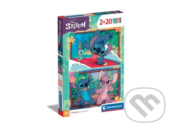 Puzzle: PUZZLE 2X20 DISNEY STITCH (Disney). Disney, 2025 Puzzle: PUZZLE 2X20 DISNEY STITCH (Disney). Disney, 2025