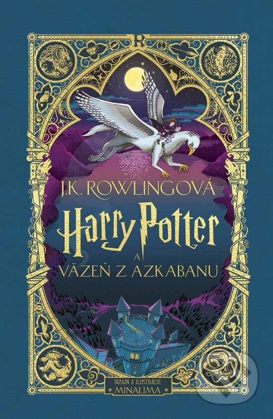 Kniha: Harry Potter a väzeň z Azkabanu (MinaLima) (J.K. Rowling). Ikar, 2026 Kniha: Harry Potter a väzeň z Azkabanu (MinaLima) (J.K. Rowling). Ikar, 2026