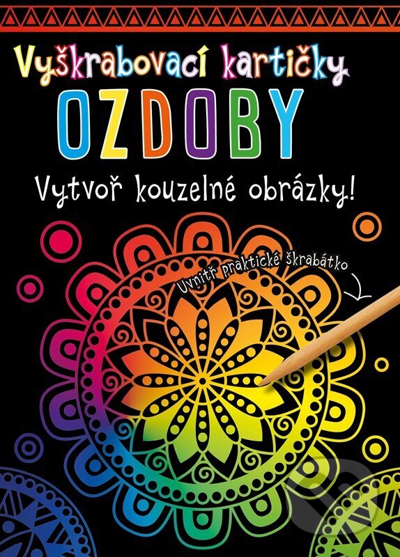 Kniha: Vyškrabovací kartičky: Ozdoby (Autorský kolektiv). CPRESS, 2026 Kniha: Vyškrabovací kartičky: Ozdoby (Autorský kolektiv). CPRESS, 2026