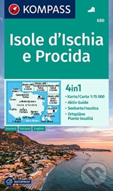 Kniha: Isole d´ Ischia e Procida 1:15 000 / turistická mapa KOMPASS 680 (-). Marco Polo, 2023 Kniha: Isole d´ Ischia e Procida 1:15 000 / turistická mapa KOMPASS 680 (-). Marco Polo, 2023