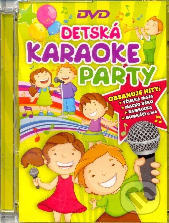 Hudební CD: Detská karaoke party - DVD (Zune Trade). Zune Trade, 2012 Hudební CD: Detská karaoke party - DVD (Zune Trade). Zune Trade, 2012