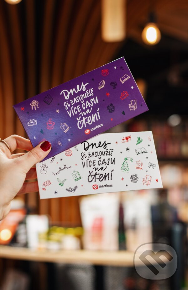 Knihomolská dárková obálka (Martinus.cz). Martinus.cz Knihomolská dárková obálka (Martinus.cz). Martinus.cz