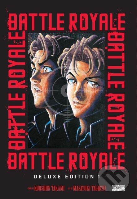 Kniha: Battle Royale 1 (Masayuki Taguchi a Koushun Takami). Yen Press, 2026 Kniha: Battle Royale 1 (Masayuki Taguchi a Koushun Takami). Yen Press, 2026