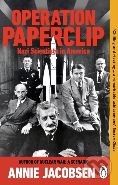 Kniha: Operation Paperclip (Annie Jacobsen). Transworld, 2026 Kniha: Operation Paperclip (Annie Jacobsen). Transworld, 2026
