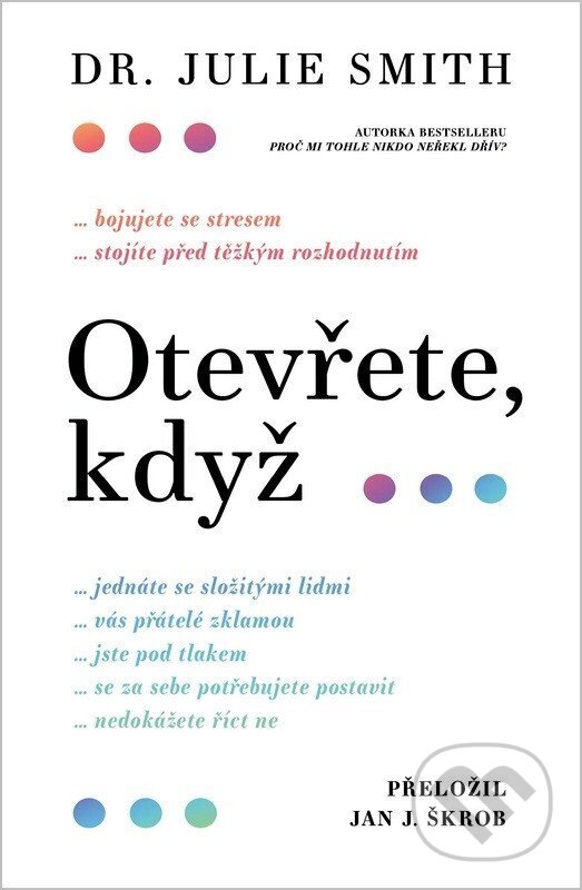 Kniha: Otevřete, když... (Julie Smith). Via, 2026 Kniha: Otevřete, když... (Julie Smith). Via, 2026