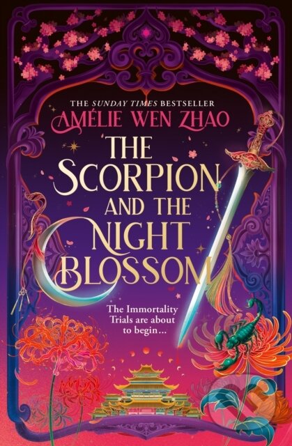 Kniha: The Scorpion and the Night Blossom (Amelie Wen Zhao). HarperCollins Publishers, 2026 Kniha: The Scorpion and the Night Blossom (Amelie Wen Zhao). HarperCollins Publishers, 2026
