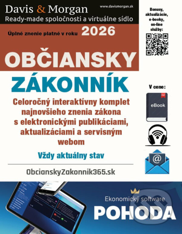 Kniha: Občiansky zákonník 2026 (DonauMedia). DonauMedia, 2026 Kniha: Občiansky zákonník 2026 (DonauMedia). DonauMedia, 2026
