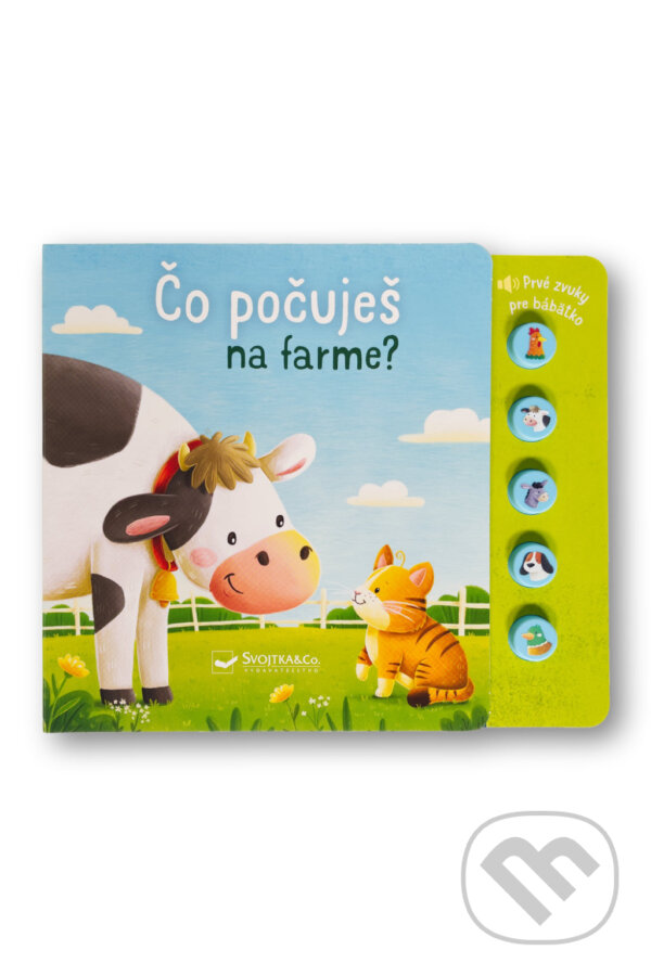 Kniha: Čo počuješ na farme? (Svojtka&Co.). Svojtka&Co., 2026 Kniha: Čo počuješ na farme? (Svojtka&Co.). Svojtka&Co., 2026