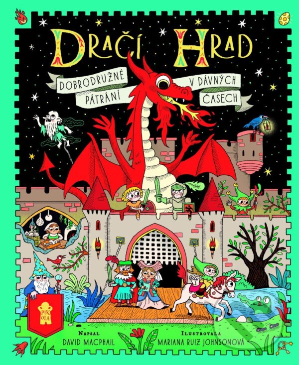 Kniha: Dračí hrad (David MacPhail). Pikola, 2026 Kniha: Dračí hrad (David MacPhail). Pikola, 2026
